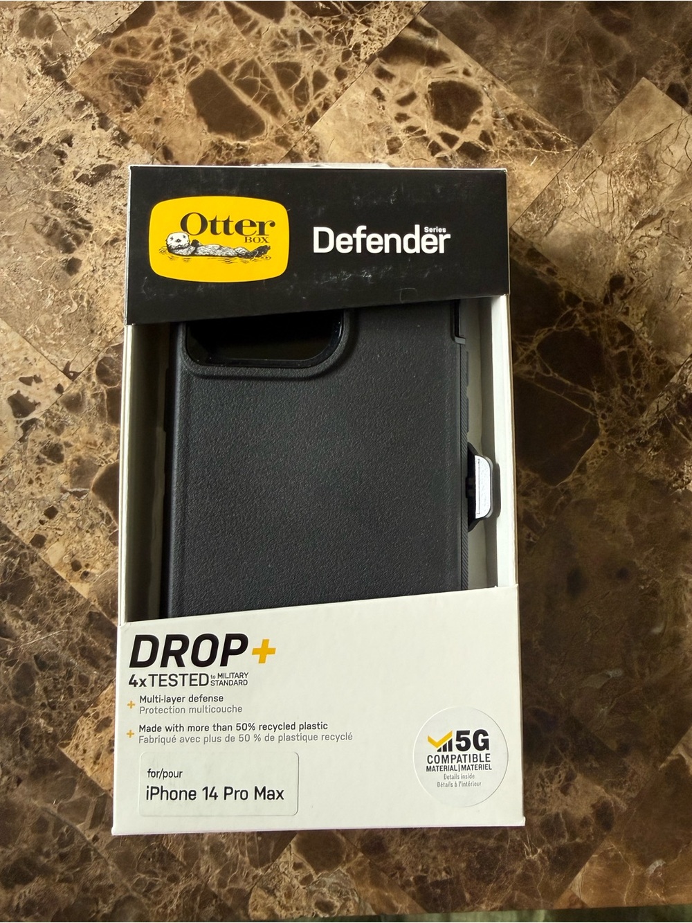 OtterBox Defender Series iPhone 14 Pro Max Case Black